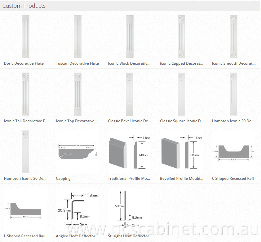 thermolaminated accessories